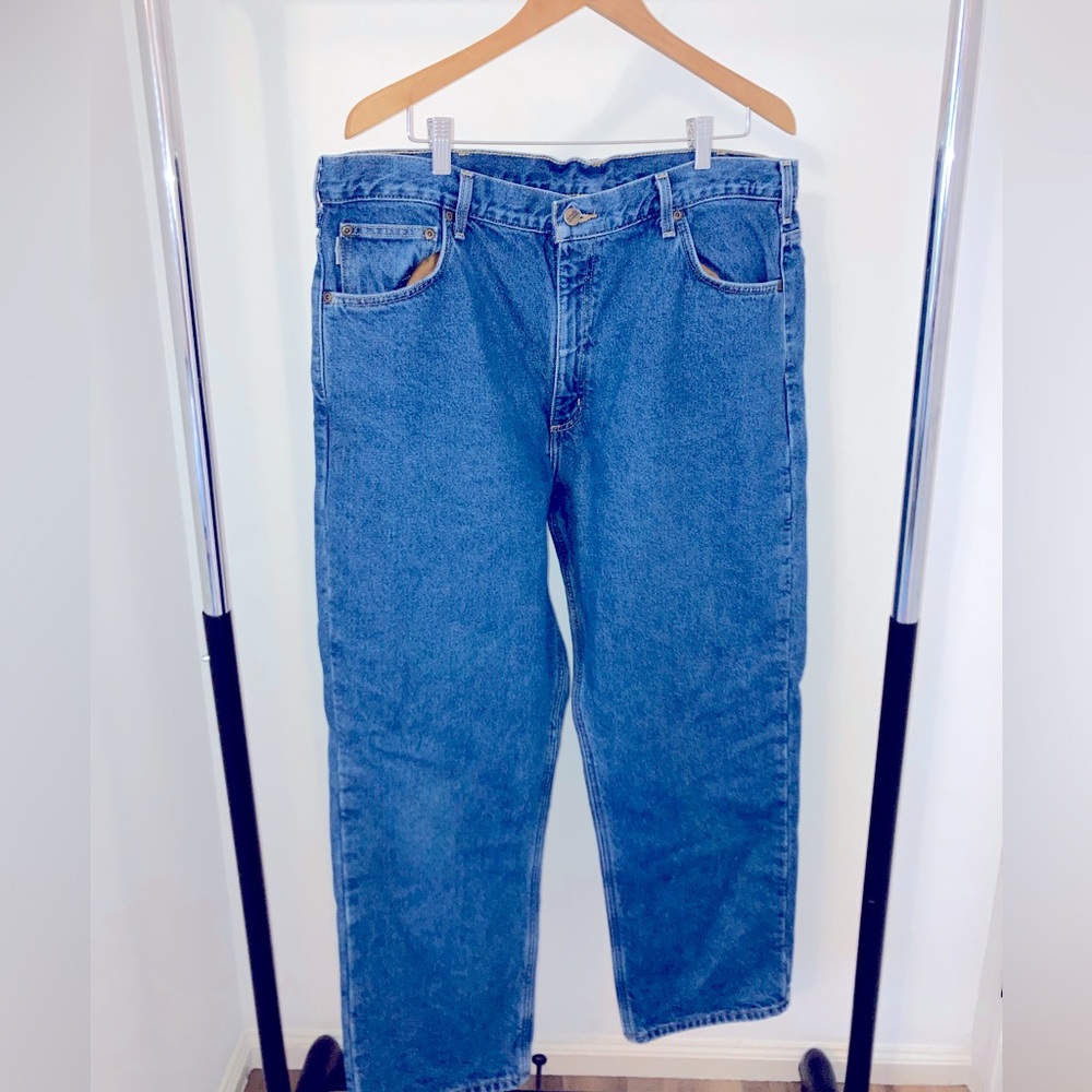 Carhartt fleece lined relaxed fit jeans. Size 40x30. Never worn, no tags